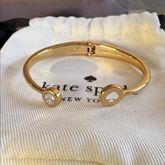 kate spade Jewelry - Kate Spade Gold Cuff bracelet like new